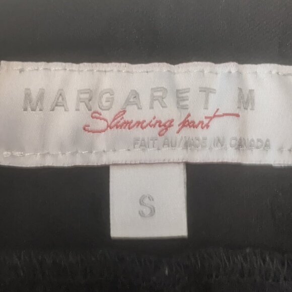 Margaret M Slimming Pant Size Small in Black Polka Dot - Picture 9 of 12